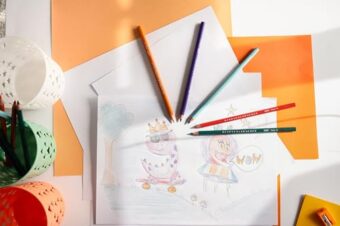BIC Kids Lápices de Colores para Niños, Óptimo para material escolar,Tropicolors, Colores Surtidos, 2,9mm, Blíster de 24 - Imagen 3
